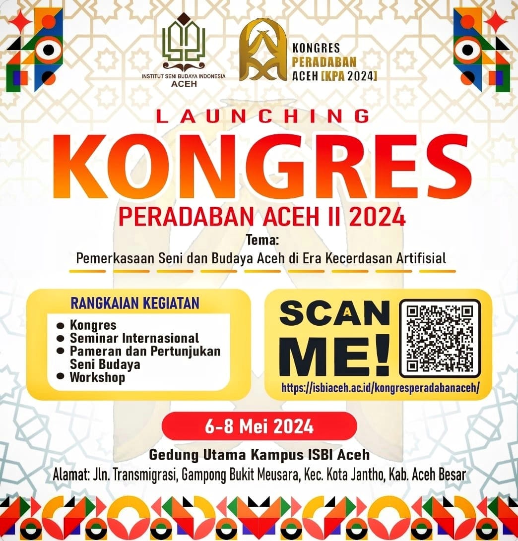 Launching Pendaftaran Kongres Peradaban Aceh II 2024 Telah Dimulai